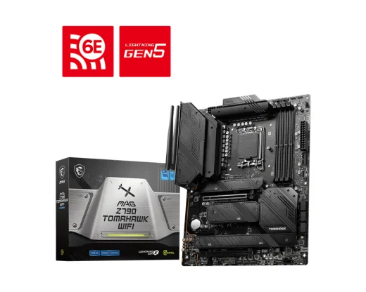 MSI Mag Z790 Tomahawk WIFI 1700P DDR5 Ses GLAN DP/HDMI SATA3 USB3.2 ATX Anakart