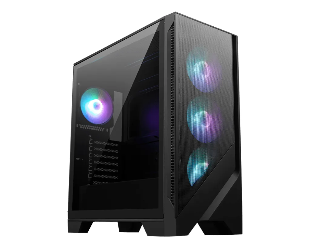 MSI Mag Forge 320R Airflow USB3.2 12CM ARGB Fan ATX Siyah Kasa