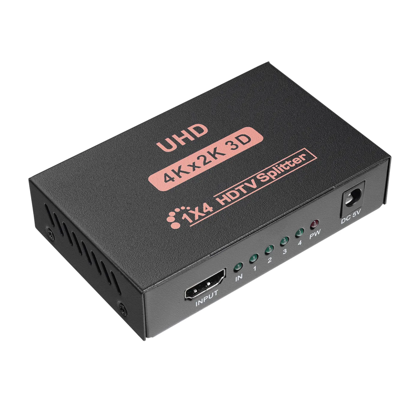 Hytech HY-LU4 4 Port 4K*2K HDMI Splitter Hytech
