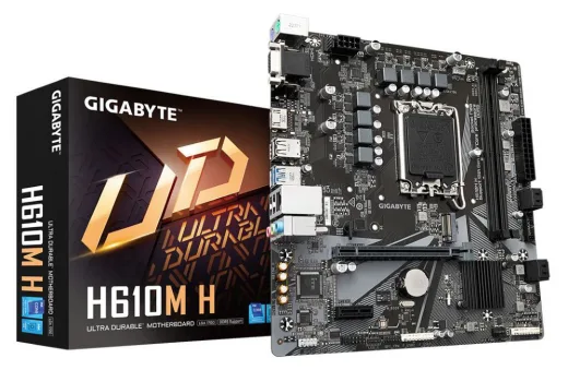 Gigabyte H610M-H-DDR5 1700P DDR5 HDMI/VGA SATA3 USB3.2 MATX Anakart