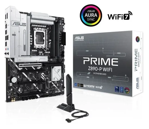 ASUS Prime Z890-P WIFI 1851P DDR5 Ses GLAN DP/HDMI/USB SATA3 USB3.2 ATX Anakart