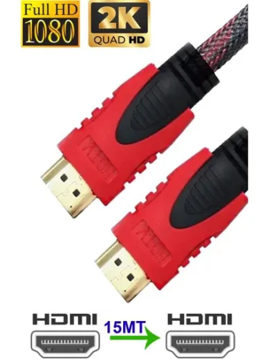 Apronx APX-H1415 15M V1.4 HDMI TO HDMI Altın Uçlu 3D Kablo