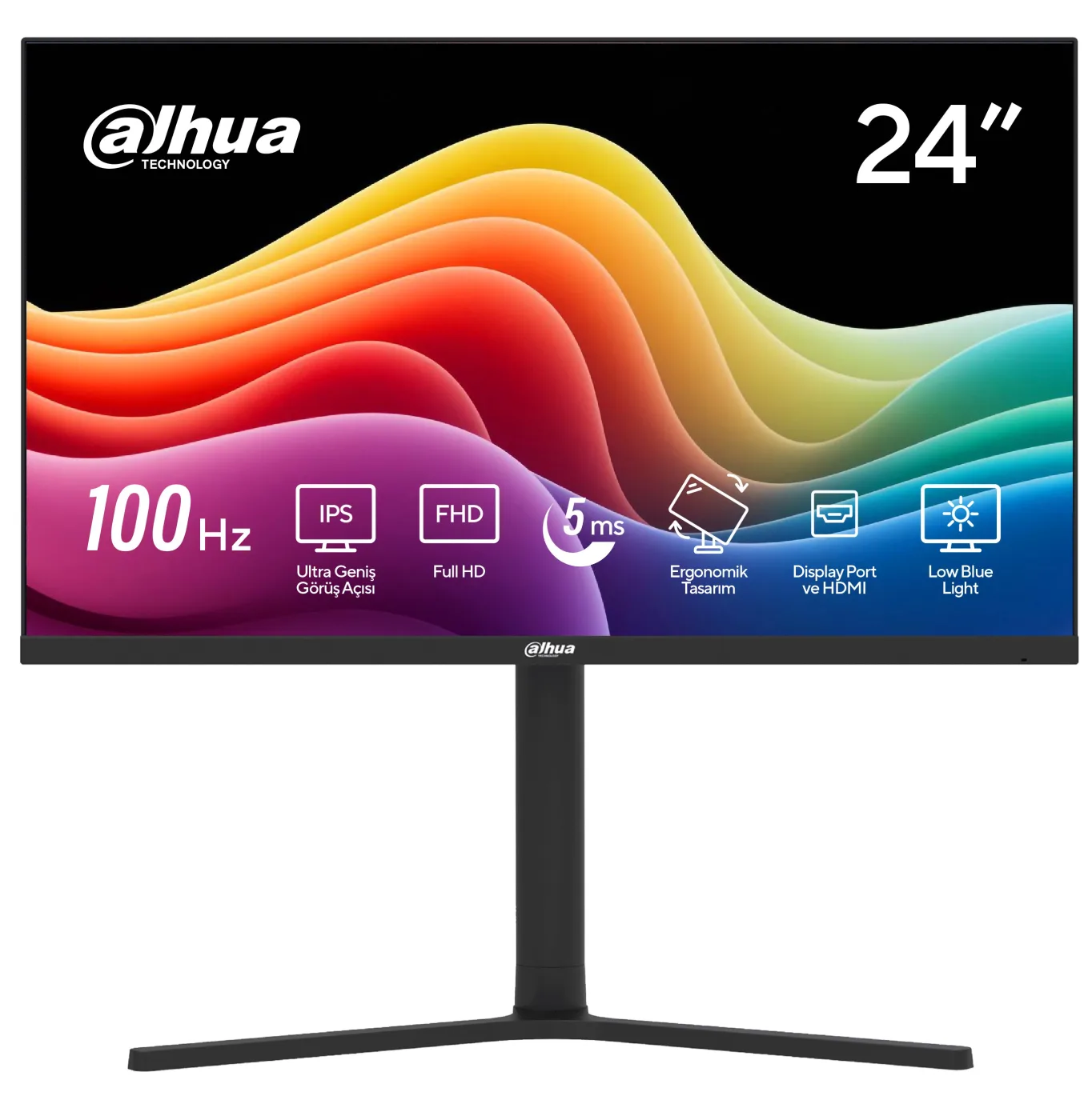 Dahua LM24-B201A 23.8 inç 1920X1080 5MS 100HZ IPS DP/HDMI/VGA +Vesa +Pivot