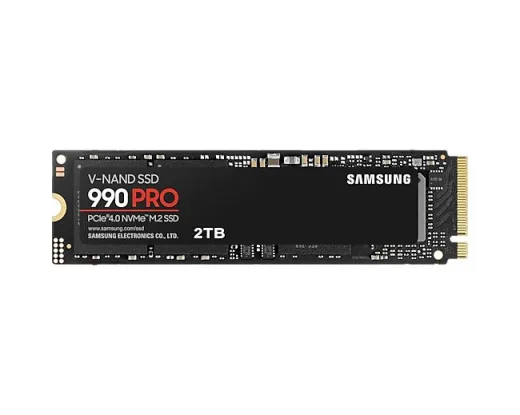 Samsung 990 PRO 2 TB NVME GEN4 SSD 7450/6900 (MZ-V9P2T0BW)