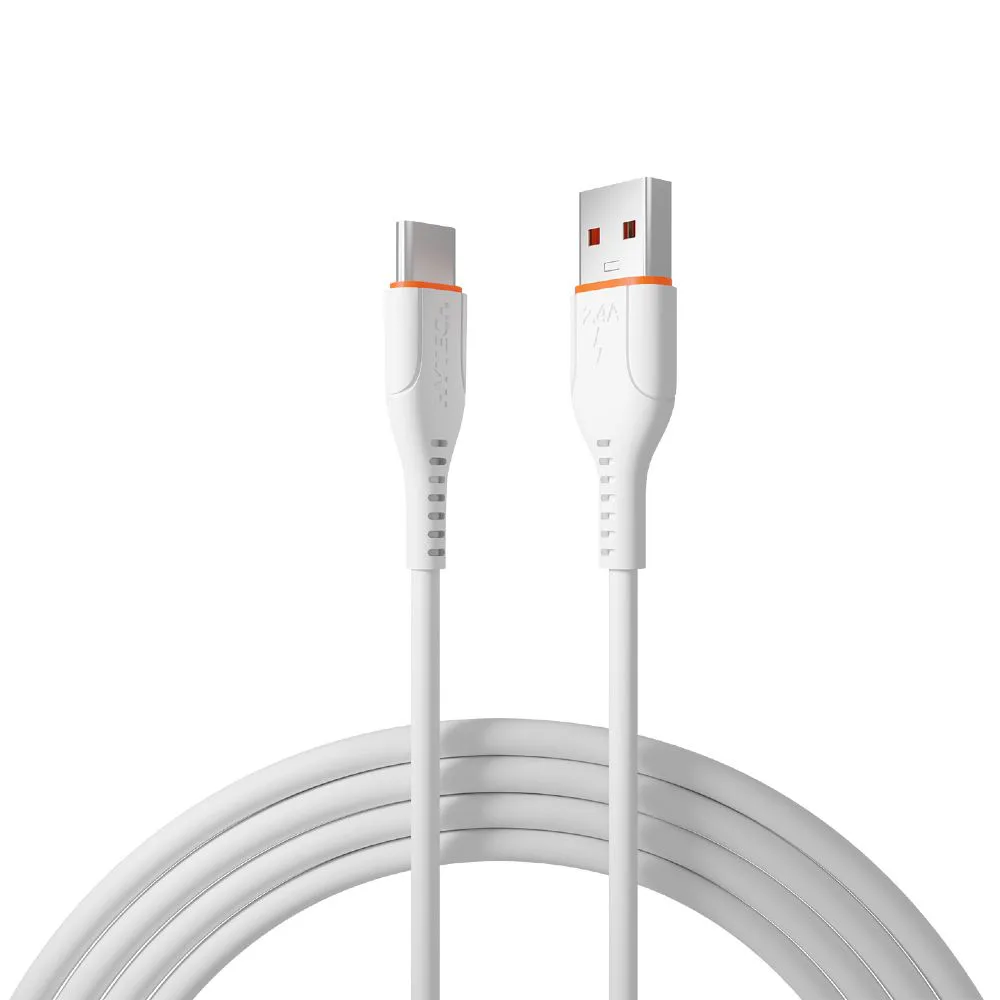 Hytech HY-X105 1M USB TO Type-C 2.4A / 12W Şarj_Data Kablosu