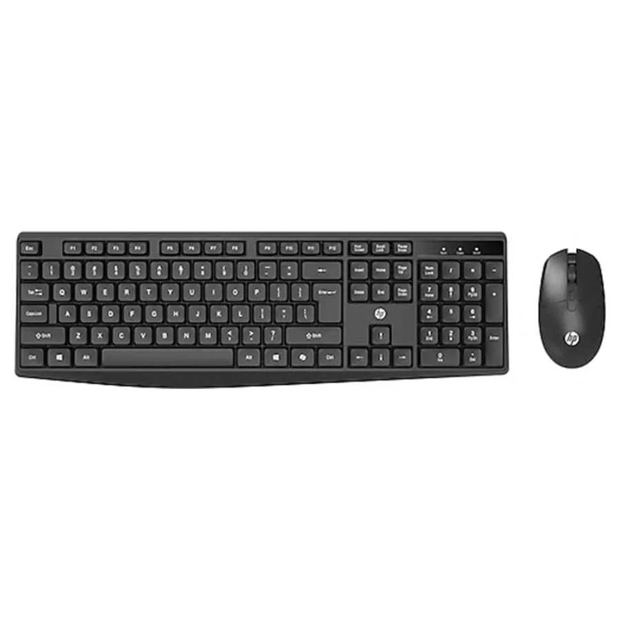 HP 6NY40PA CS10L Q Kablosuz Klavye Mouse Set Siyah