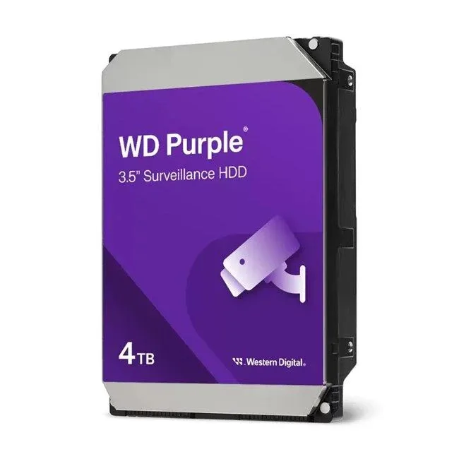 Western Digital WD44PURZ Purple 4TB 256MB SATA3 7/24 5400 RPM Güvenlik HDD