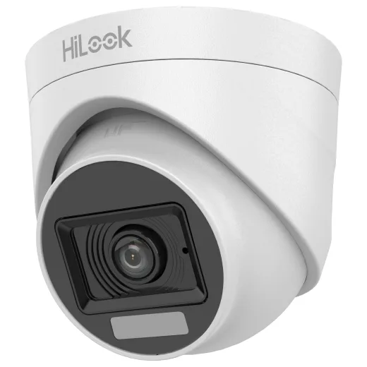 Hikvision-Hilook THC-T127-LPC 2MP 2.8MM Smart Light 20M IR Dome TVI/AHD/CVI/CVBS Kamera