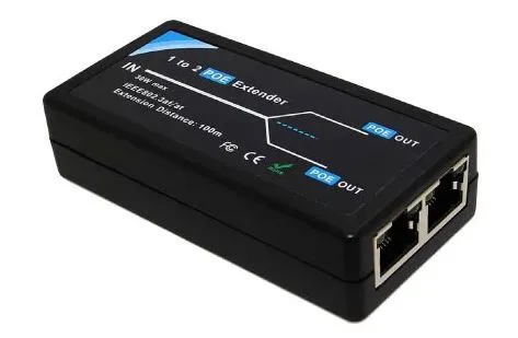 Apronx NVD-2202 10/100/1000 1 IN 2 100M POE Repeater Extender(POE Uzatıcı)