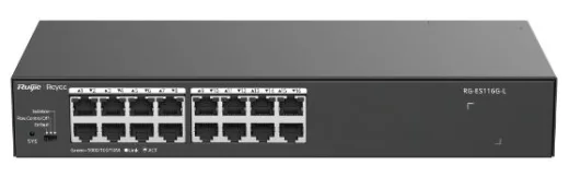 Ruijie Reyee RG-ES116G-L 16 Port 10/100/1000 Yönetilemez Gigabit Switch