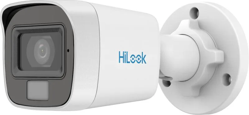 Hikvision-Hilook THC-B129-LPS 2MP 2.8MM Sesli Colorvu TVI/AHD/CVI/CVBS Bullet Kamera