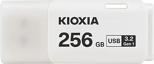 Kioxia 256GB U301 Beyaz USB 3.2 Gen 1 USB Bellek (LU301W256GG4)
