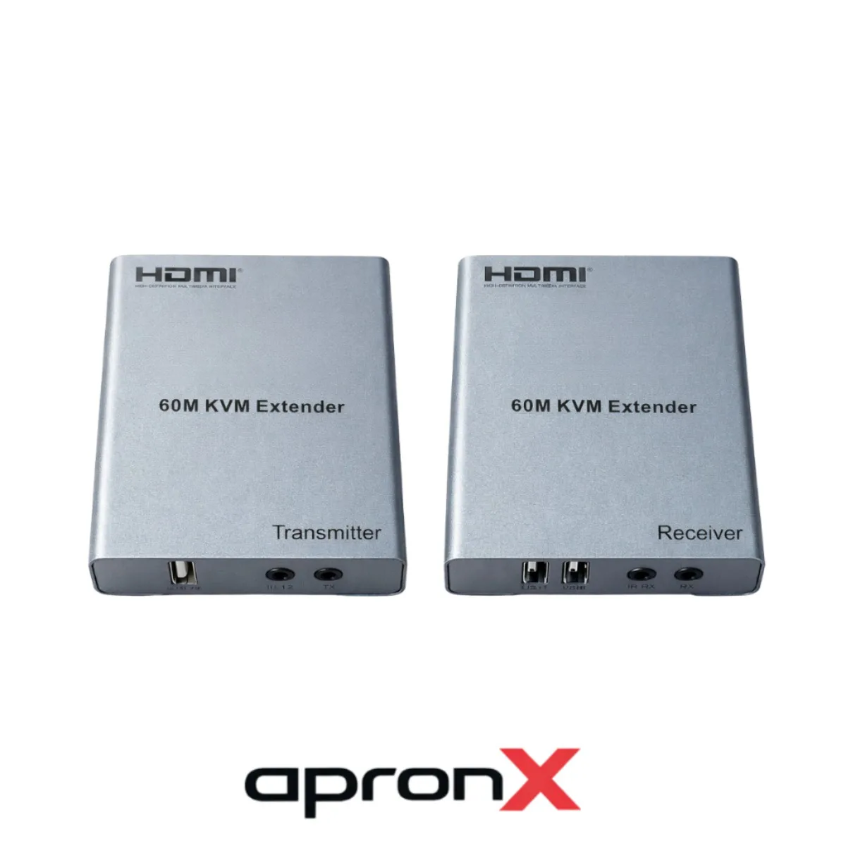 Apronx APX-USB60M CAT5E/CAT6 60M USB Fullhd 1080P 3D KVM HDMI Extender