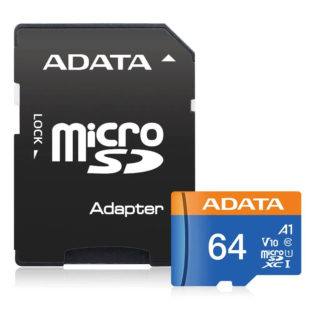 ADATA 64GB Premier Microsdxc Card With Adapter UHS-I CLASS10 V10 Hafıza Kartı