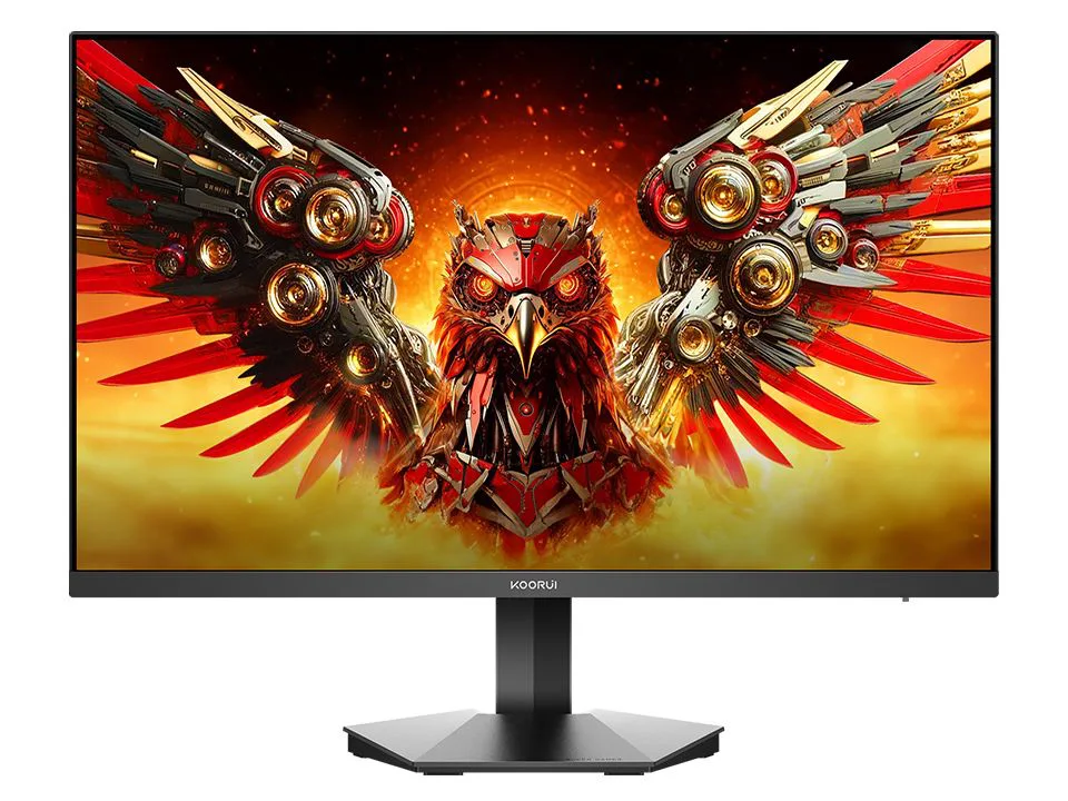 Koorui G2421V 23.8 inç Gaming IPS 180 MHz 1MS 2K QHD 2560X1440 HDMI/DP Vesa Monitör Siyah