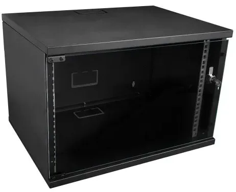 9U Rack Kabinet 530*400*430 MM Camli Kilitli