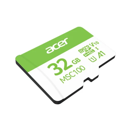 Acer MSC100 32GB Microsd U1 V10 A1 Aksiyon Kamera & Güvenlık KAMERASı Uyumlu