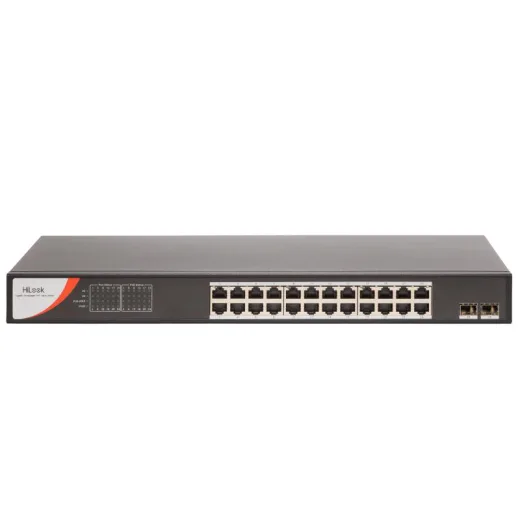 Hikvision-Hilook NS-0526P-225(B) 24 × Gigabit POE Port, 2 × Gigabit SFP Fiber Optical Port POE