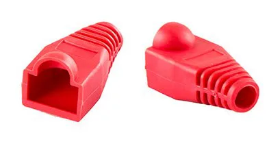 S-Link SL-RJ40 RJ45 25 LI Paket Kırmızı Jack Kılıfı