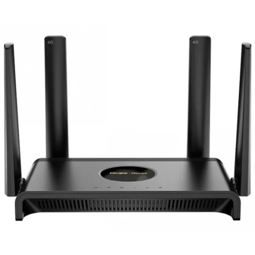Ruijie Reyee RG-EW300T 300Mbps 4 Port 4 Anten 2.4GHz 4G LTE Sim Kart Router