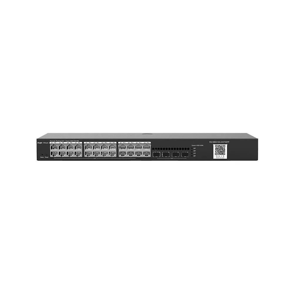 Ruijie Reyee RG-NBS3100-24GT4SFP-V2 24 Port 10/100/1000 +4SFP Yönetilebilir Gigabit Switch