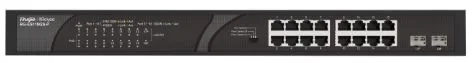 Ruijie Reyee RG-ES118GS-P 16 Port POE 10/100/1000 2 X SFP 247W Yönetilemez Switch