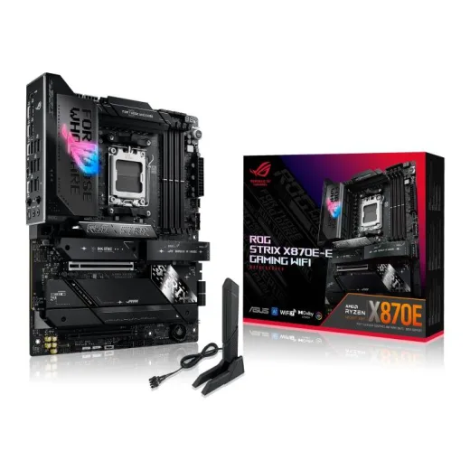 ASUS Rog Strix X870E-E Gaming WIFI AM5 DDR5 Ses GLAN HDMI/USB SATA3 USB3.2 ATX Anakart