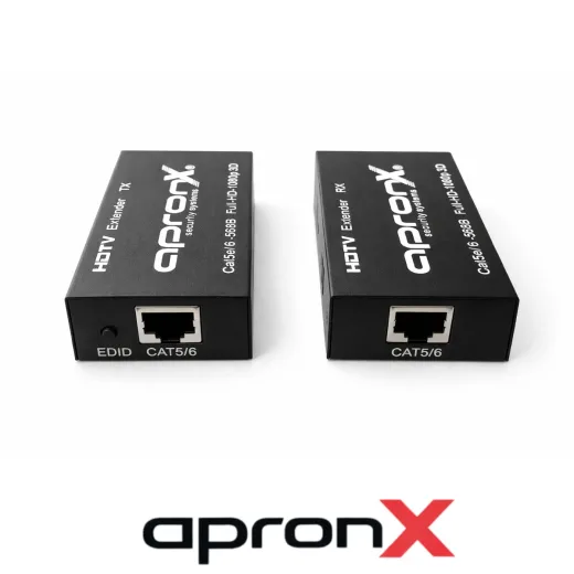 Apronx APX-60M CAT5E/CAT6 60M Fullhd 1080P 3D HDMI Extender
