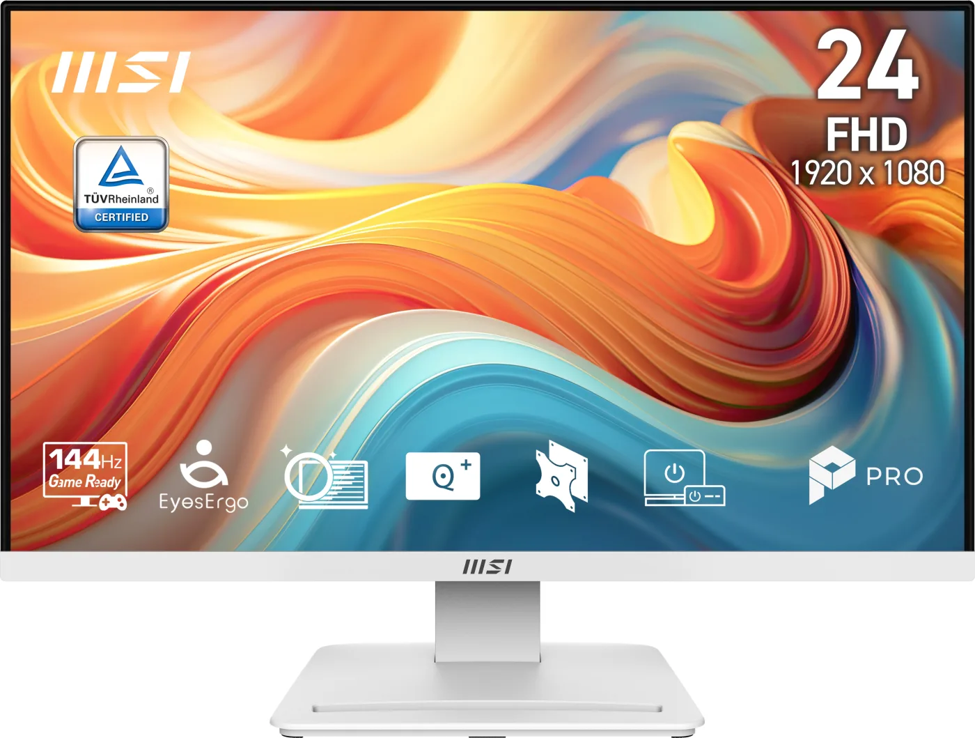 MSI 23.8 PRO MP241W E14V 1920X1080 (FHD) 16:9 Flat VA 144HZ 1MS (MPRT) Freesync Beyaz Monitör