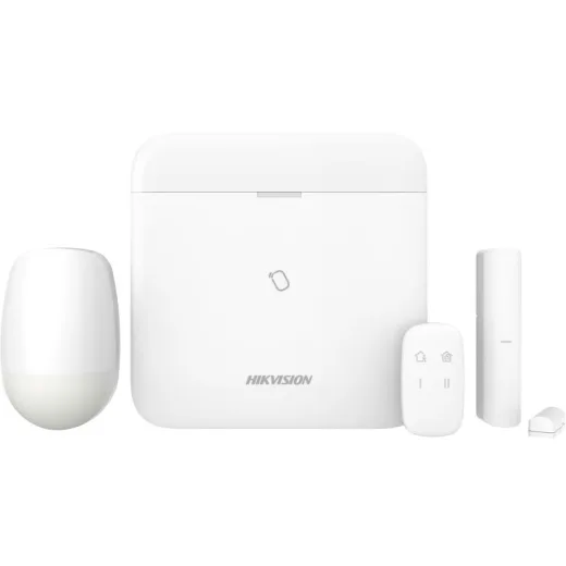 Hikvision DS-PWA96-KIT-WE (868MHz) AX PRO Kit Kablosuz Alarm Seti (1PIR+1MK+PANEL+KUMANDA)