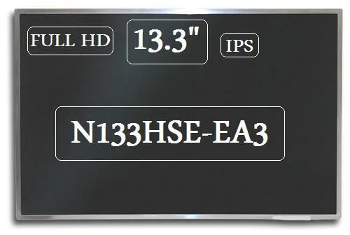 N133HSE-EA3 13.3 inç LED Slim Notebook Panel 30PİN