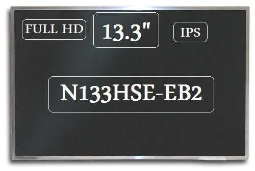 N133HSE-EB2 13.3 inç 30PİN LED Slim Notebook Panel
