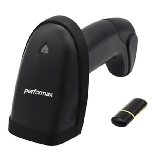 Performax PR-50+ 1D Lazer Barkod Kablosuz Okuyucu USB Siyah