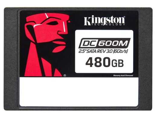 Kingston SEDC600M/480G 480GB 2.5 inç Enterprise MU Server SSD (Okuma : 560MBS / Yazma : 470MBS)