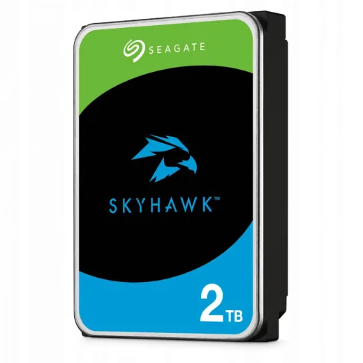 Seagate Skyhawk ST2000VX017 2TB 5900RPM SATA3 256MB 7X24 Güvenlik Diski