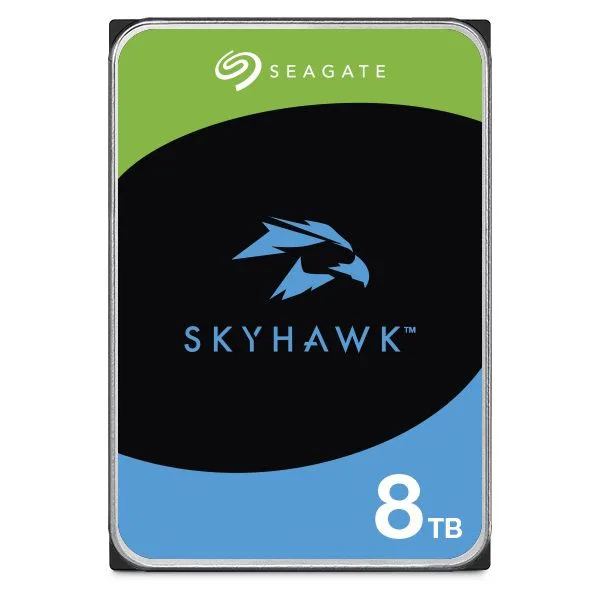 Seagate Skyhawk ST8000VX010 8TB 5400 RPM SATA3 256MB 7X24 Güvenlik Diski