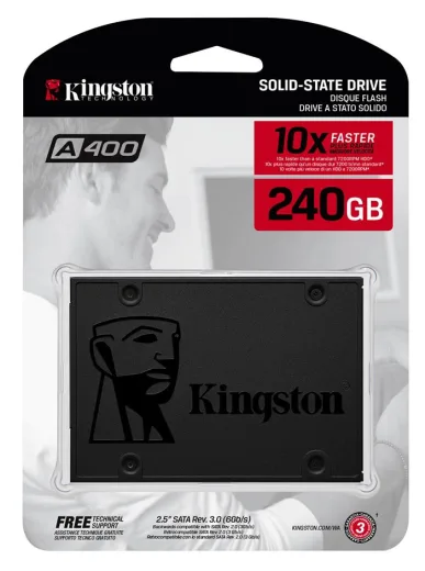 Kingston SA400S37/240G 240GB SSD (Okuma 500MB / Yazma 320MB)
