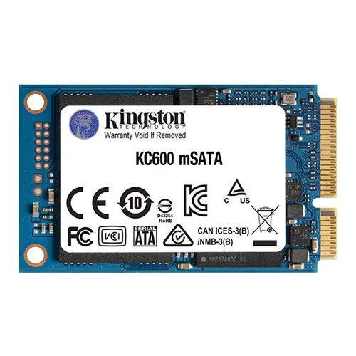 Kingston SKC600MS/1024GB 1TB Msata (Okuma 550MB / Yazma 520MB)