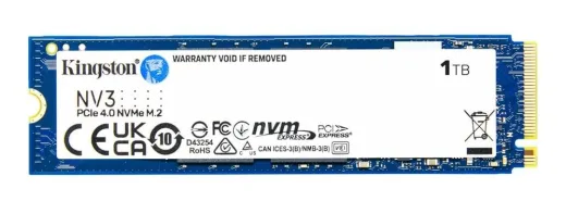 Kingston SNV3S/1000G NV3 1TB NVME GEN4X4 SSD (Okuma 6000MB / Yazma 4000MB)