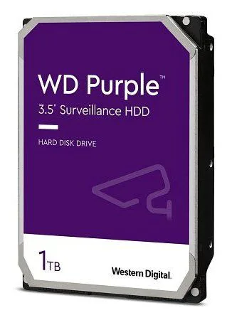 Western Digital WD11PURZ Purple 7X24 3.5 Inç 1TB 5400 RPM 64MB SATA 6GB/S Güvenlık HDD