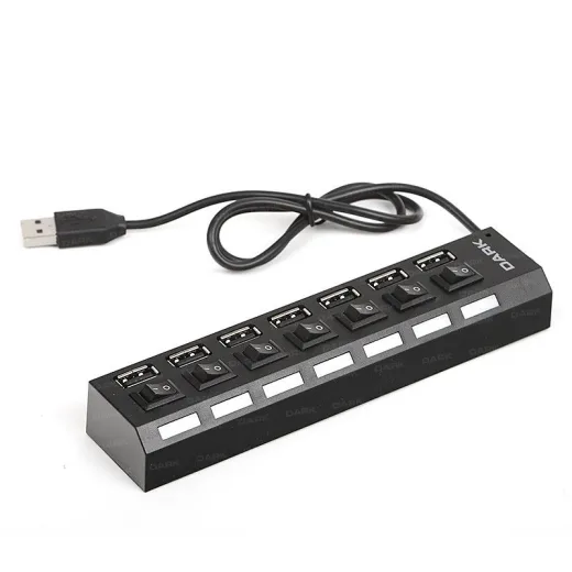 Dark Connect Master U72 7 Port USB Anahtarli (DK-AC-USB272)