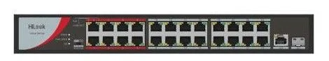 Hikvision-Hilook NS-0326P-230(B) 24 X 10/100 POE 1 X 100/1000 Uplink 1 X Fiber 230W Switch