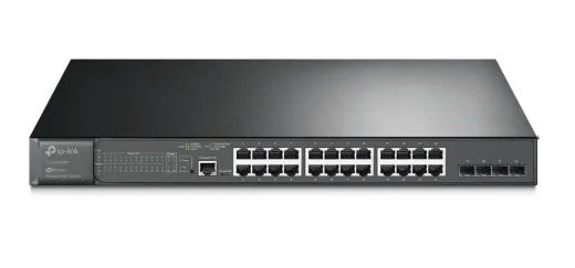 TP-Link TL-SG3428MP 28 Port 10/100/1000 4SFP 384W 24XPOE Yönetilebilir Switch Hub