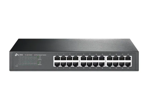 TP-Link TL-SG1024D 24 Port 10/100/1000 Masaüstü/Rackmount Gigabit Switch