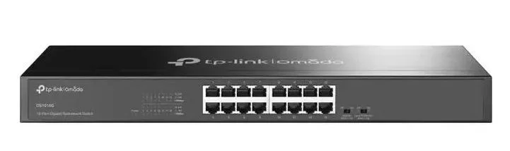 TP-Link Omada DS1016G 16 Port Gigabit Yönetılemez Metal Kasa Rackmount Switch