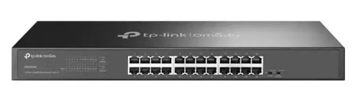 TP-Link Omada DS1024G 24 Port Gigabit Metal Kasa Yönetılemez Rackmount Switch