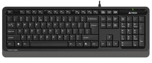 A4 Tech FK10 Q USB Gri TR FN-Multimedya Klavye