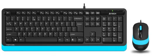 A4 Tech F1010 Q USB Mavi/Siyah FN-MM KLV+Opt. Mouse 1600D