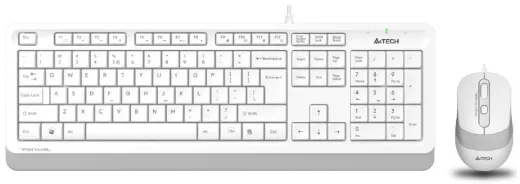 A4 Tech F1010 Q USB Beyaz FN-MM KLV+Opt. Mouse 1600D