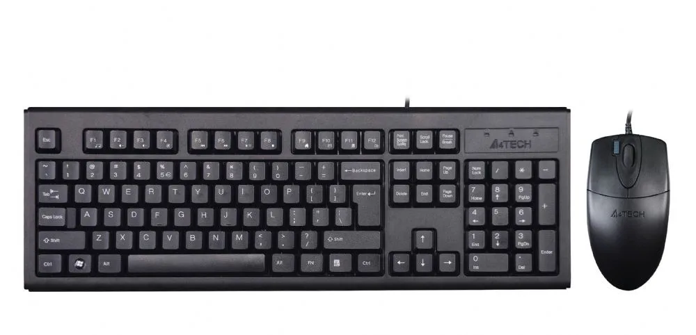 A4 Tech KM-72620D Q USB FN Multimedya Klavye+ 2X Optik Mouse Set
